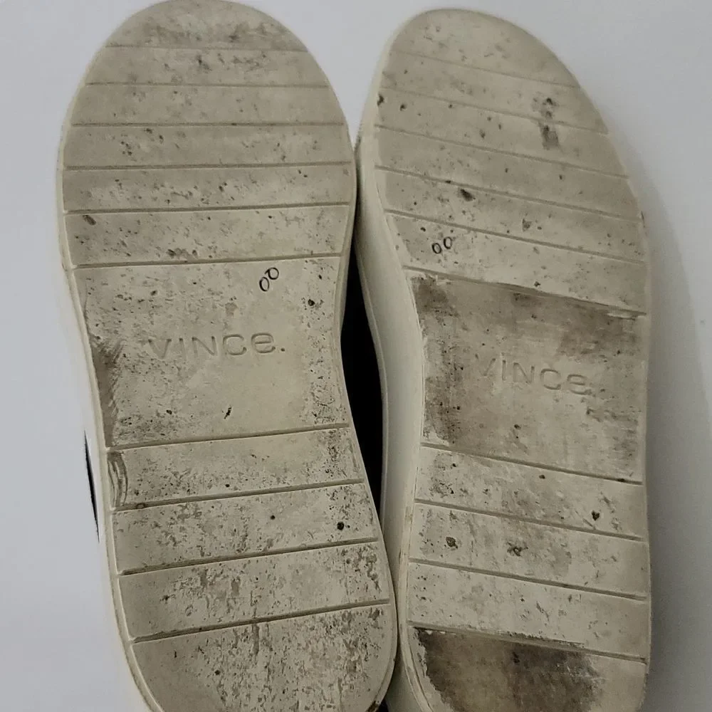 Vince Brown Suede Slip Ons